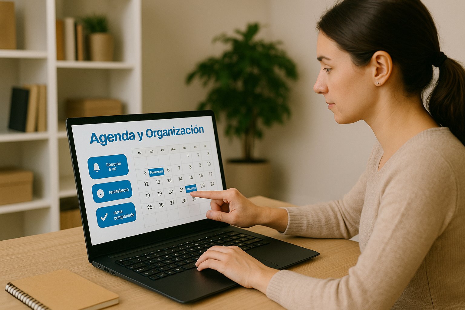 Agenda y organización operativa